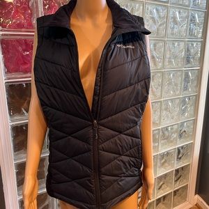 Columbia Black Quilted Vest